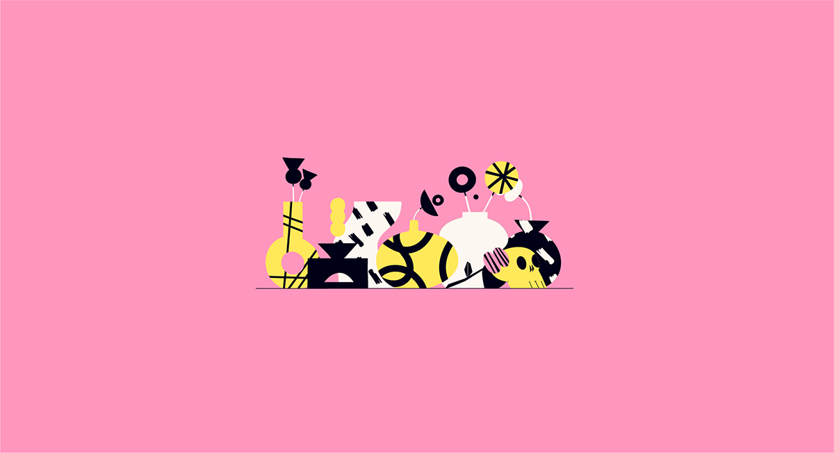 几何图形构造差异化动画IP