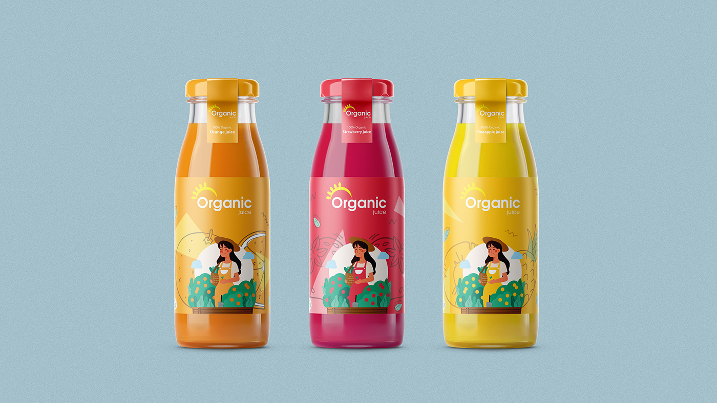 食品IP设计，IP形象设计，深圳IP设计，果汁IP设计
